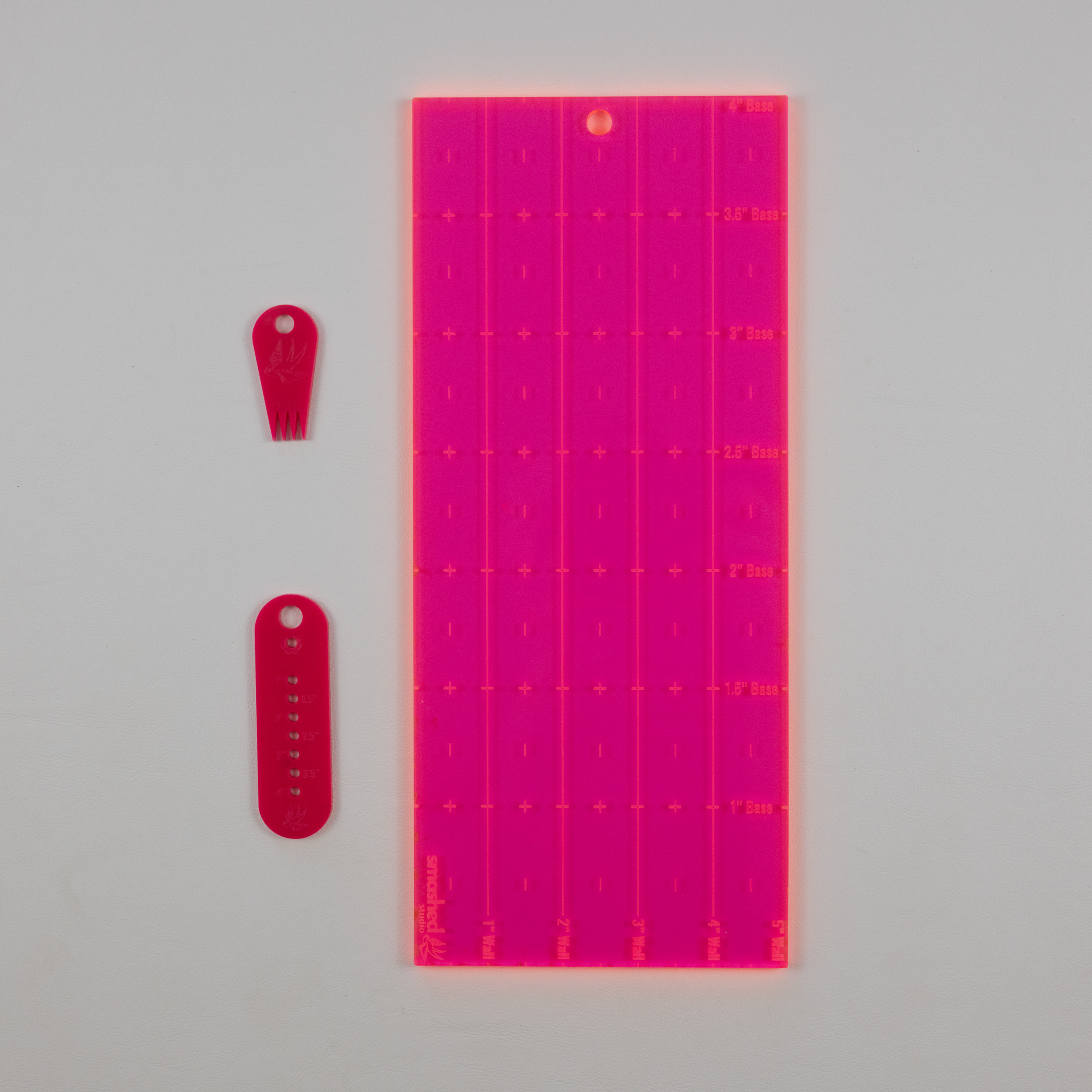 Slab Wall Ruler — Measure & Cut Clay Walls for Handbuilding