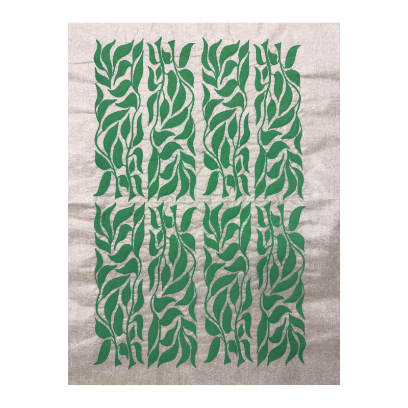 Underglaze Transfers - Mod Vine Green