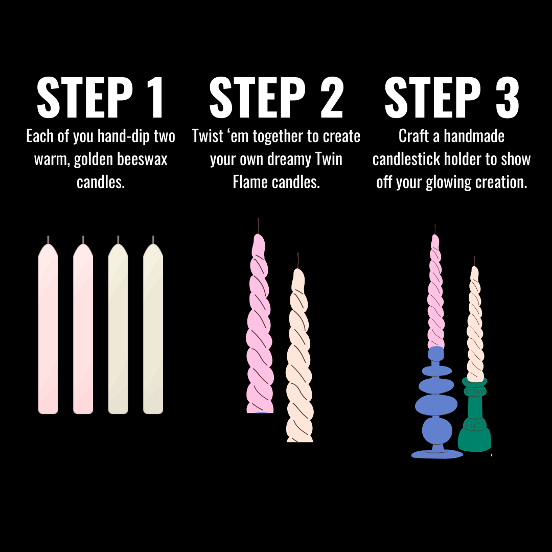 Twin Flame Candle Workshop