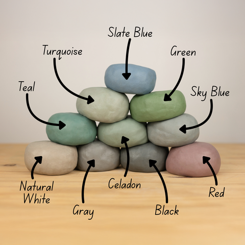 Colored Stoneware Sample Pack