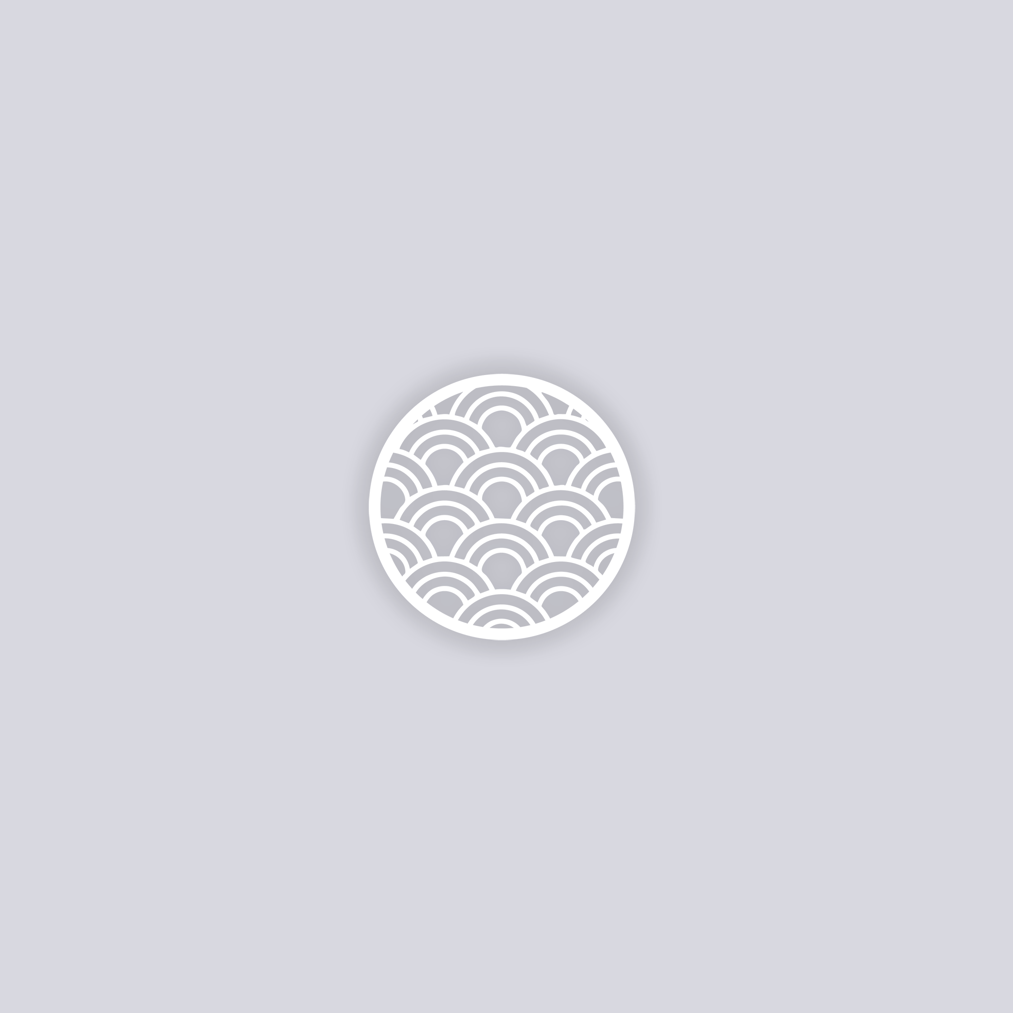 Arches Circle Clay Stencil