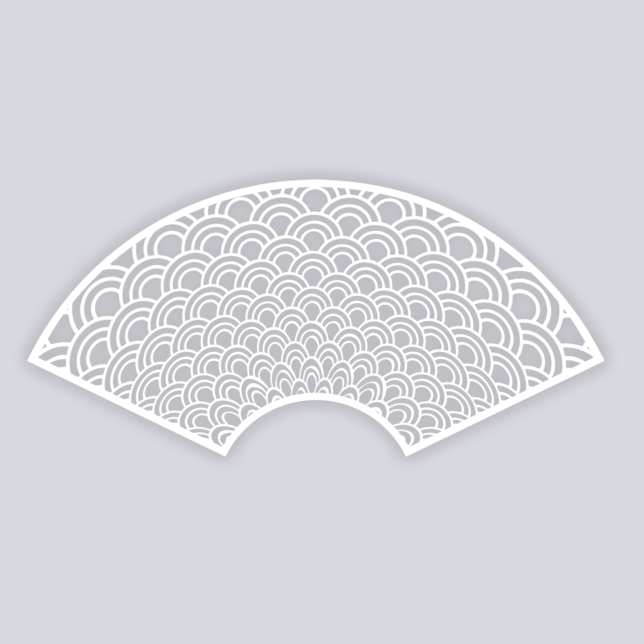 Arches Lg Cup Clay Stencil