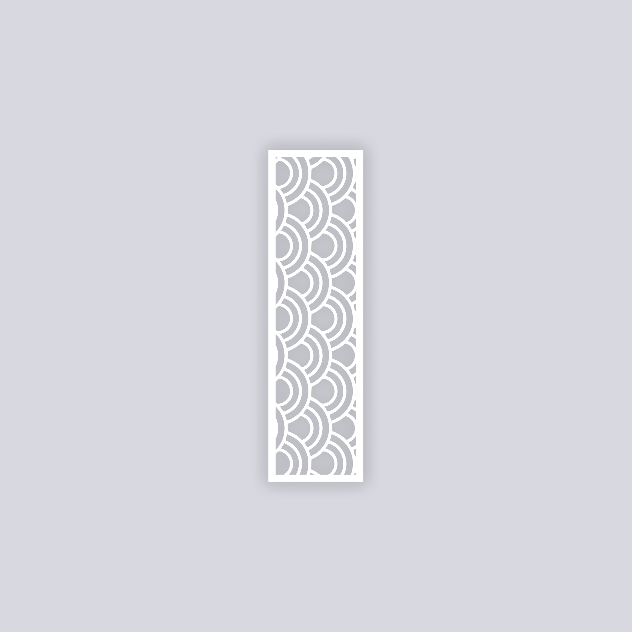 Arches Rectangle Clay Stencil