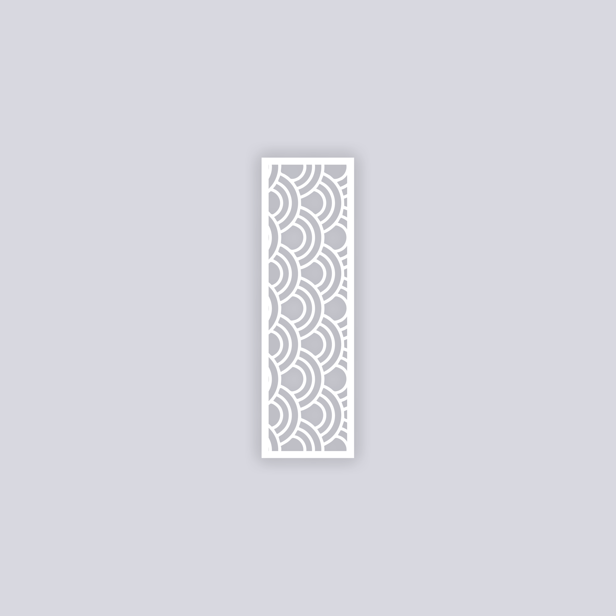 Arches Rectangle Clay Stencil