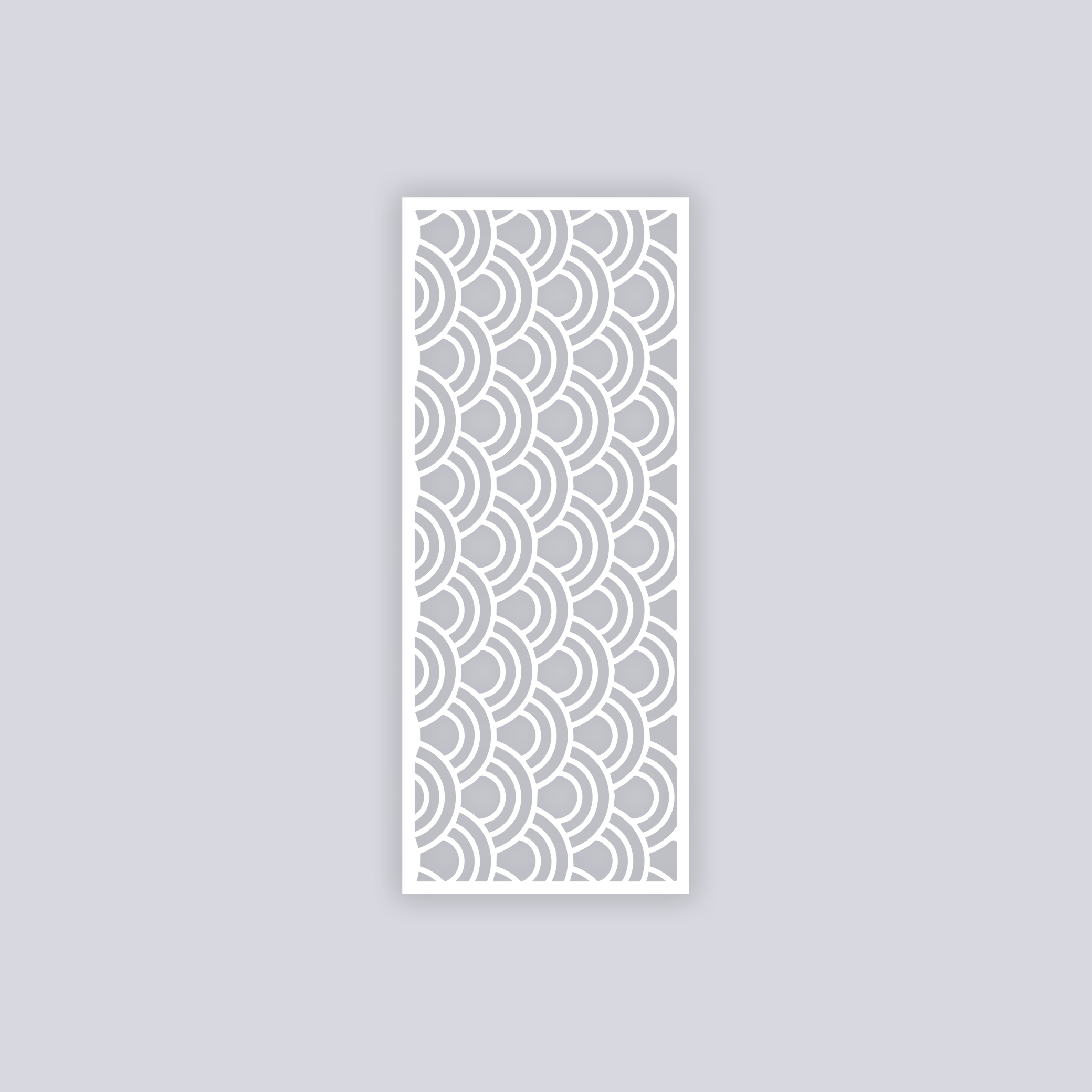 Arches Rectangle Clay Stencil