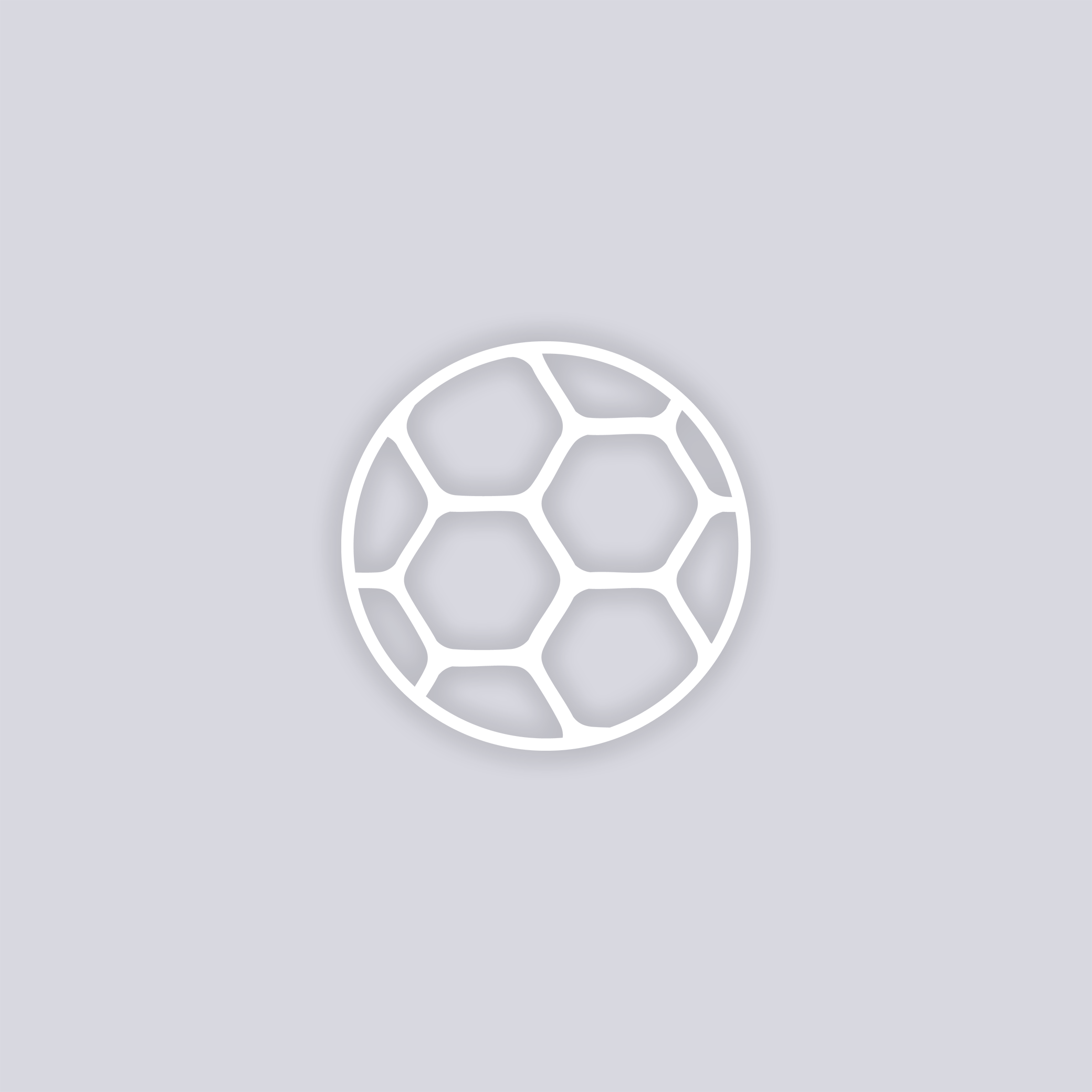 Beehive Circle Clay Stencil