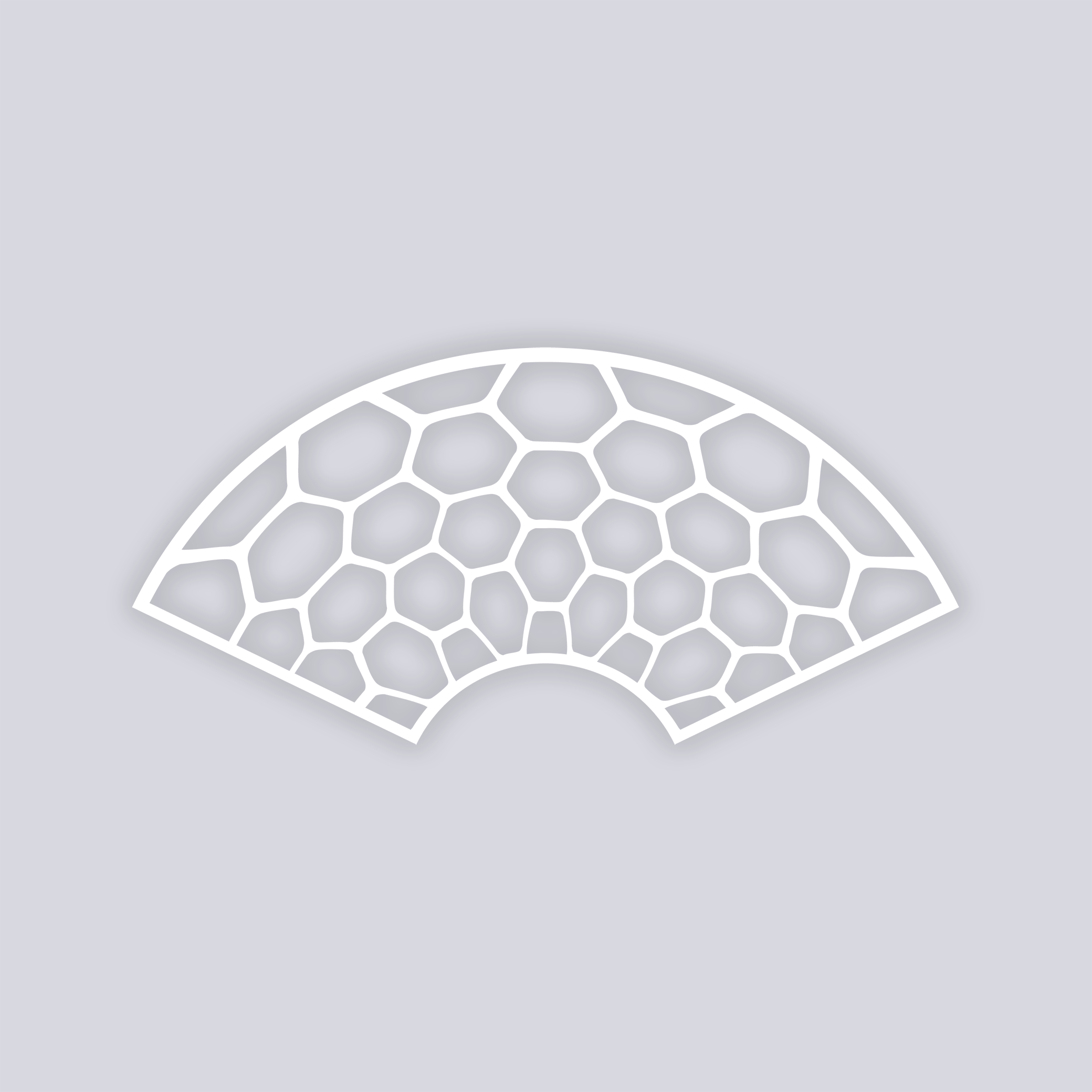 Beehive Lg Cup Clay Stencil