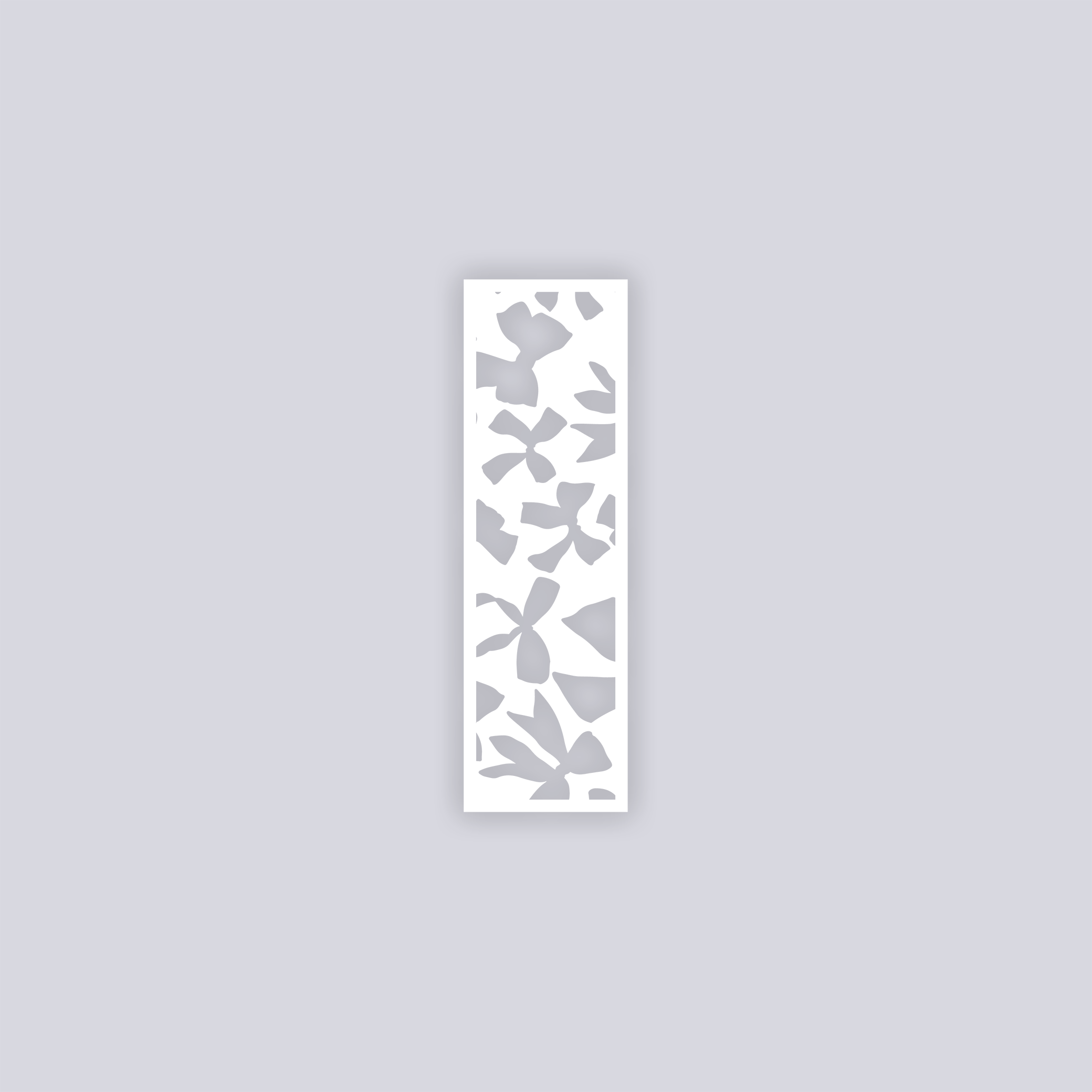 Bows Rectangle Clay Stencil