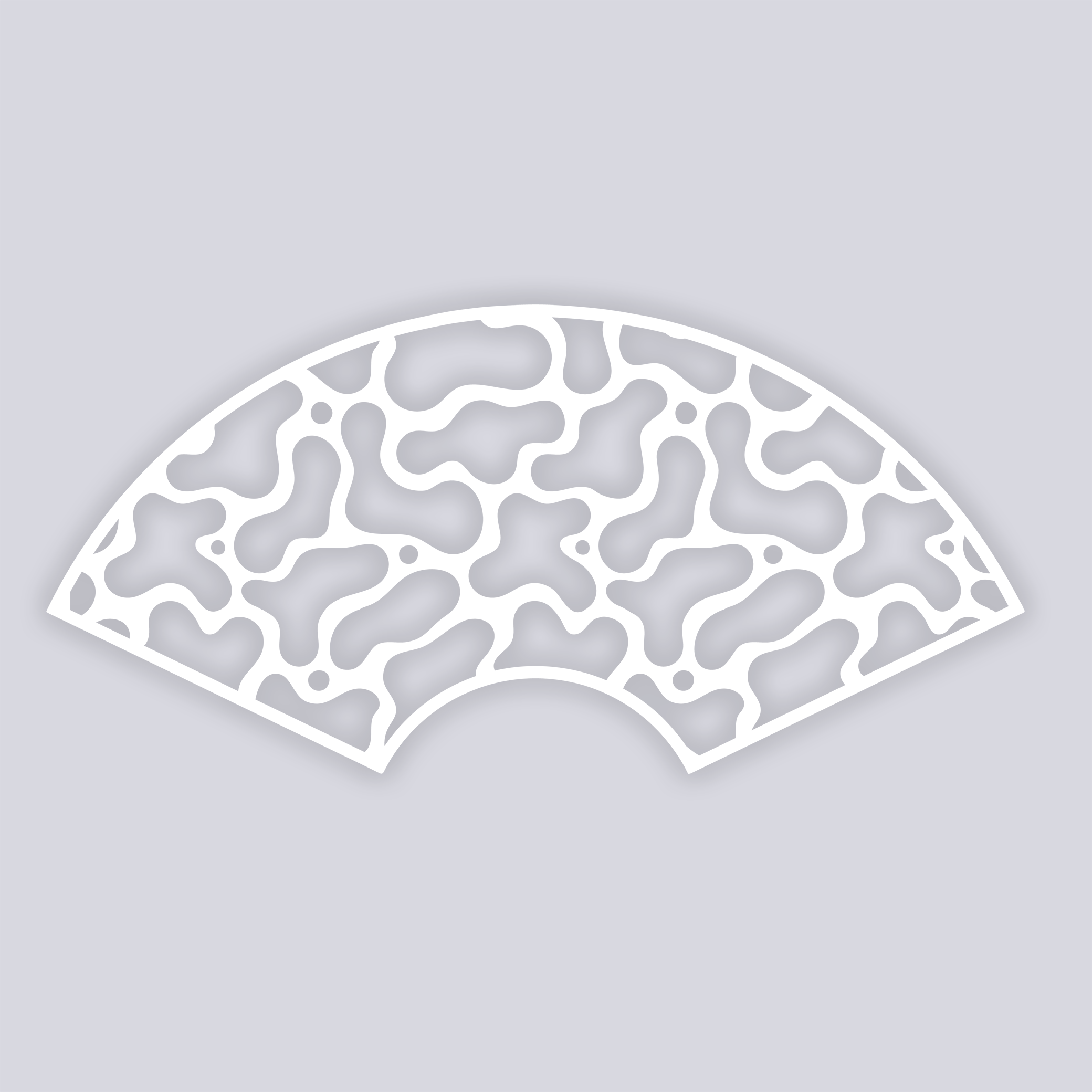 Coral Reef Lg Cup Clay Stencil