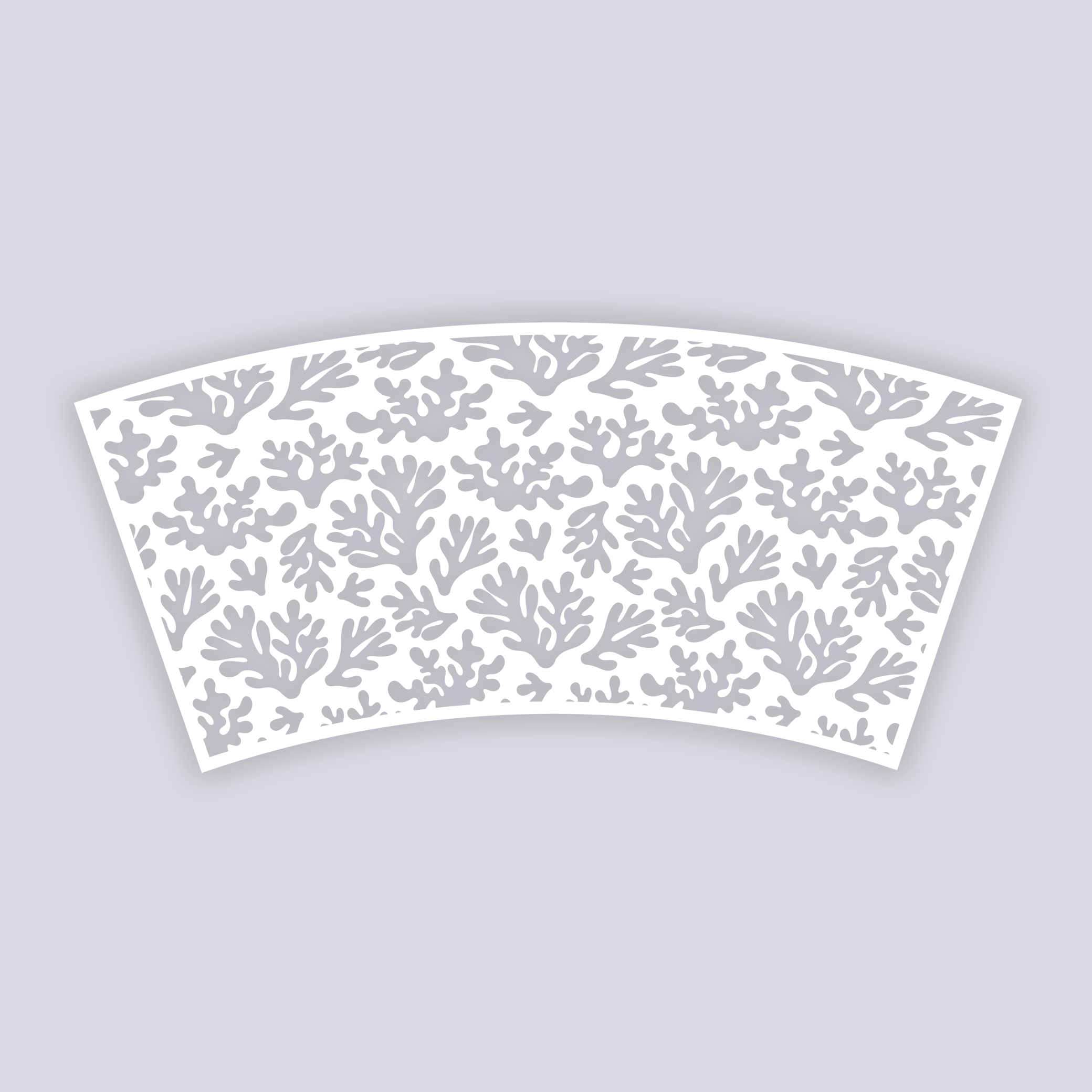 Great Barrier Lg Cup Clay Stencil