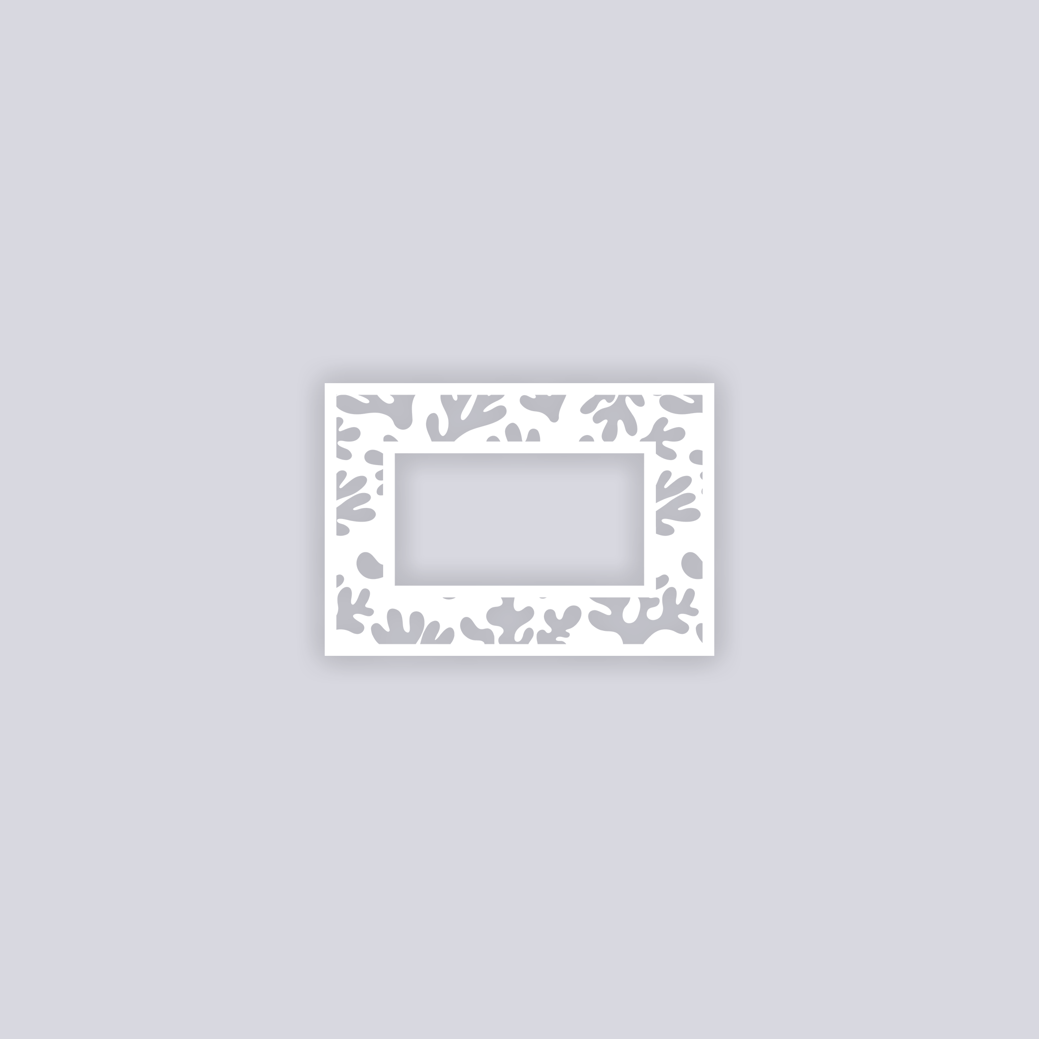 Great Barrier Rectangle Rim Clay Stencil