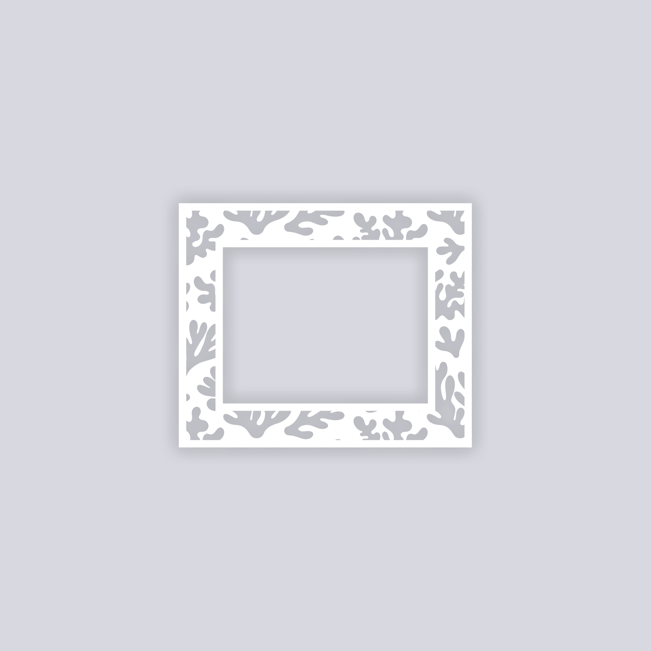 Great Barrier Rectangle Rim Clay Stencil