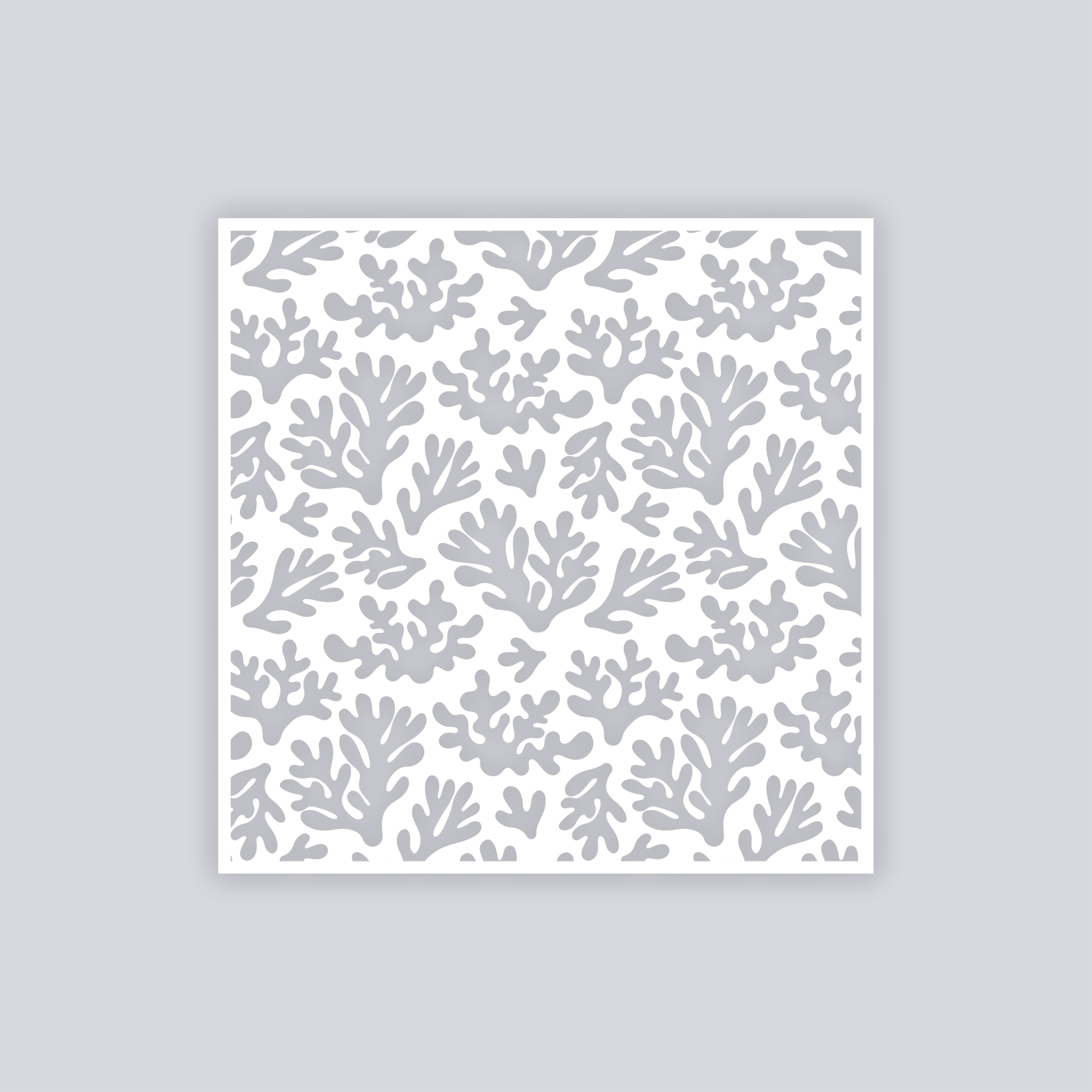 Great Barrier Square Clay Stencil