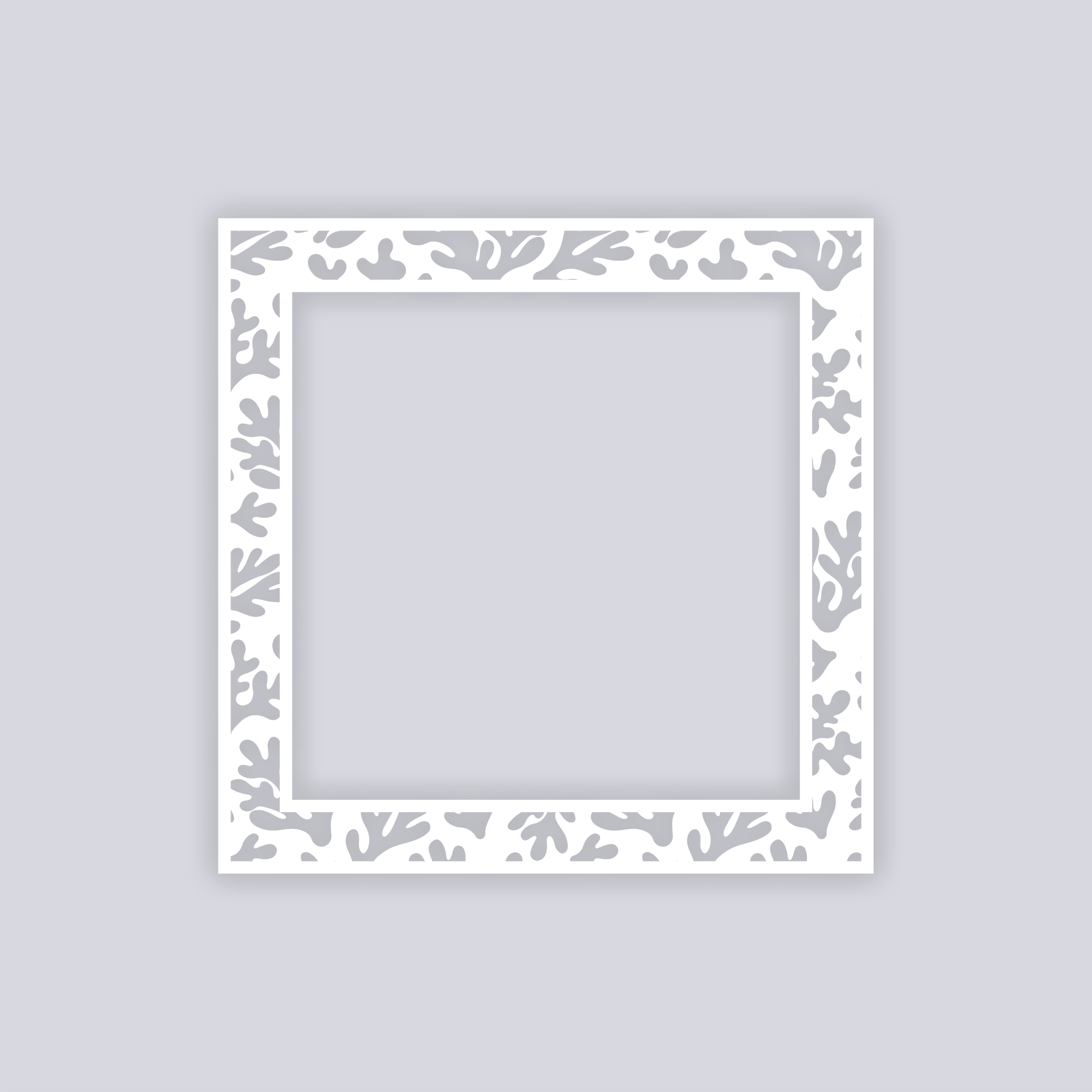 Great Barrier Square Rim Clay Stencil