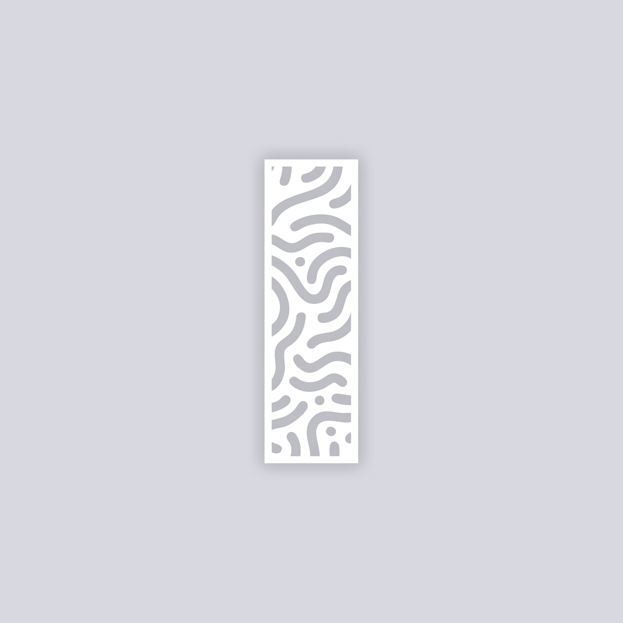 Maze Runner Rectangle Clay Stencil