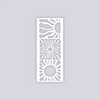 Sun Block Rectangle Clay Stencil