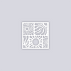 Sun Block Square Clay Stencil