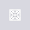 Sun Drops Square Clay Stencil