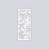 Sunburst Palm Rectangle Clay Stencil