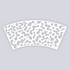Terrazzo Lg Cup Clay Stencil