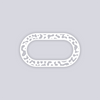 Terrazzo Rounded Rectangle Rim Clay Stencil