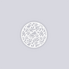 Trendy Funk Circle Clay Stencil