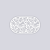 Trendy Funk Rounded Rectangle Clay Stencil