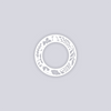 Tropical Paradise Circle Rim Clay Stencil