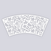 Tropical Paradise Lg Cup Clay Stencil