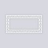 Truchet Rectangle Rim Clay Stencil