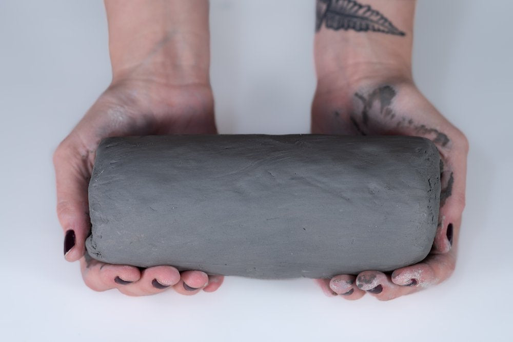 Gray Smashed Clay