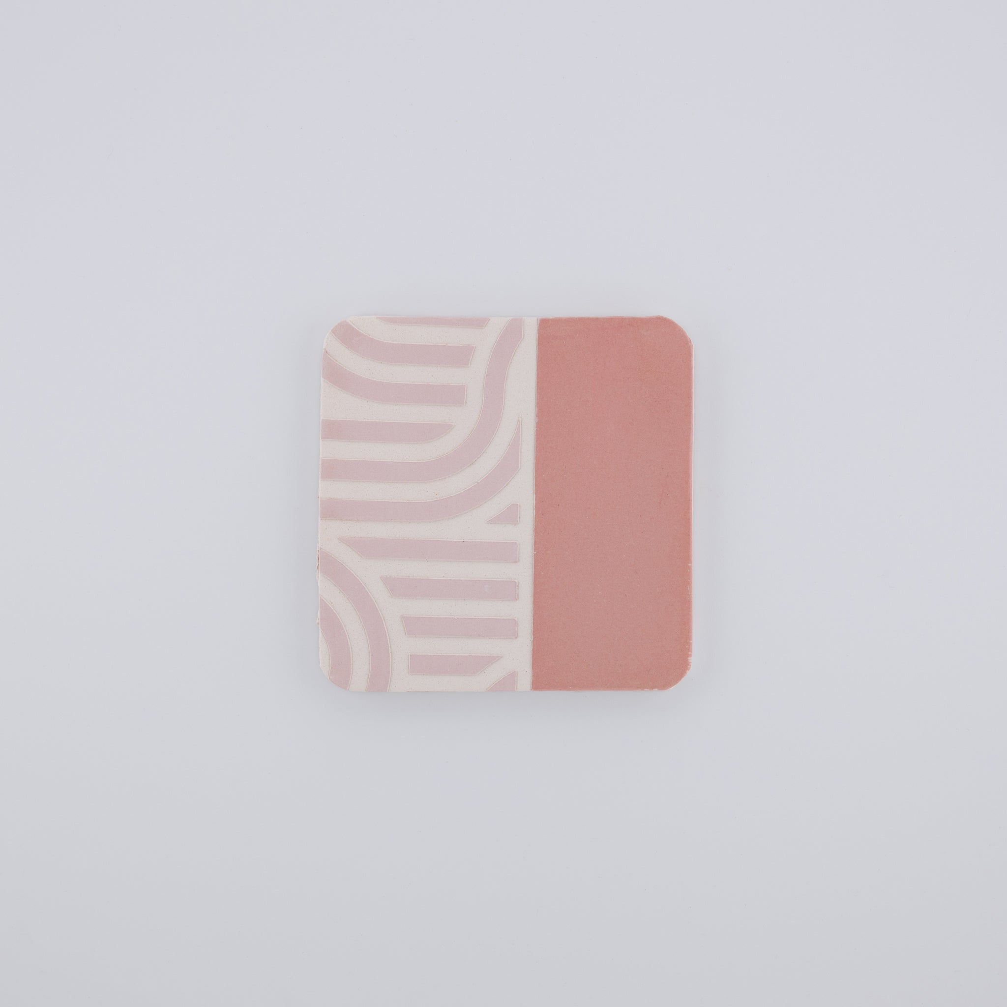 Mod Lines Square Clay Stencil