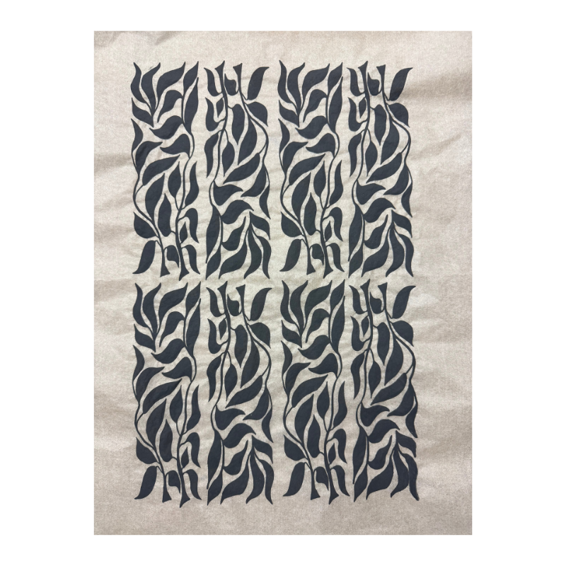 Underglaze Transfers - Mod Vine Black