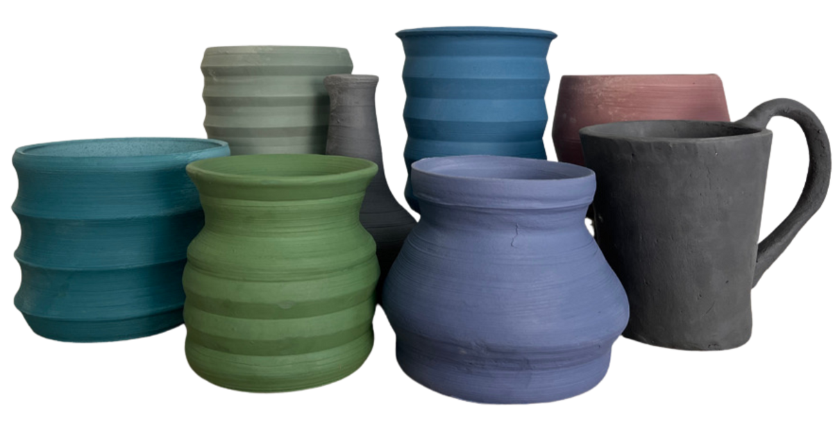 Colored Clay + Slip – Smashed Clay + Studios
