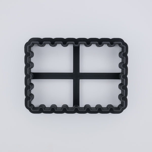 Clay Cutters - Stamp Edge Rectangle