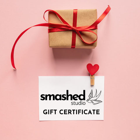 Smashed Studio Solo Throw Gift Certificate