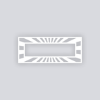 Radiant Rectangle Rim Clay Stencil