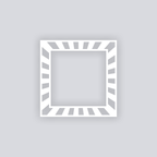 Radiant Square Rim Clay Stencil