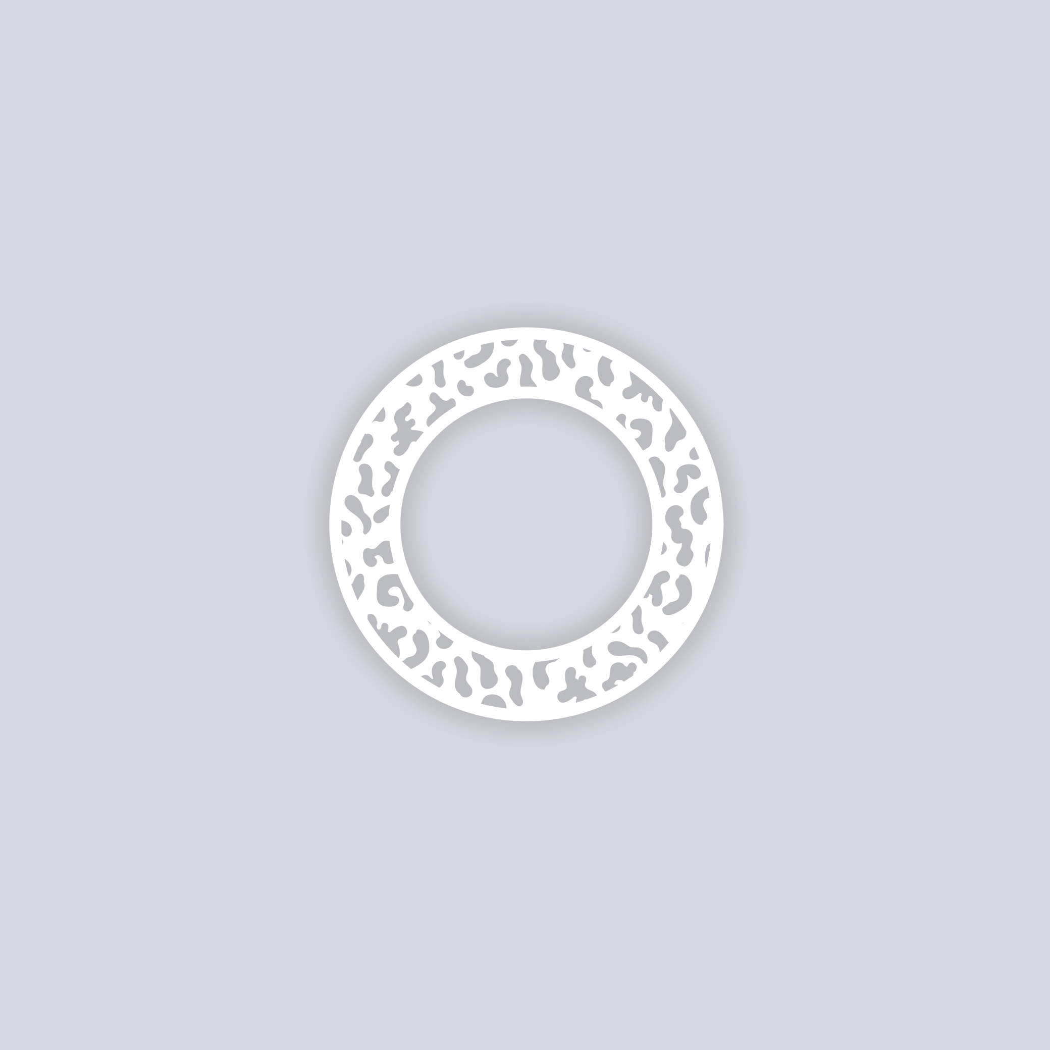 Morph Circle Rim Clay Stencil