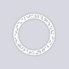 Morph Circle Rim Clay Stencil