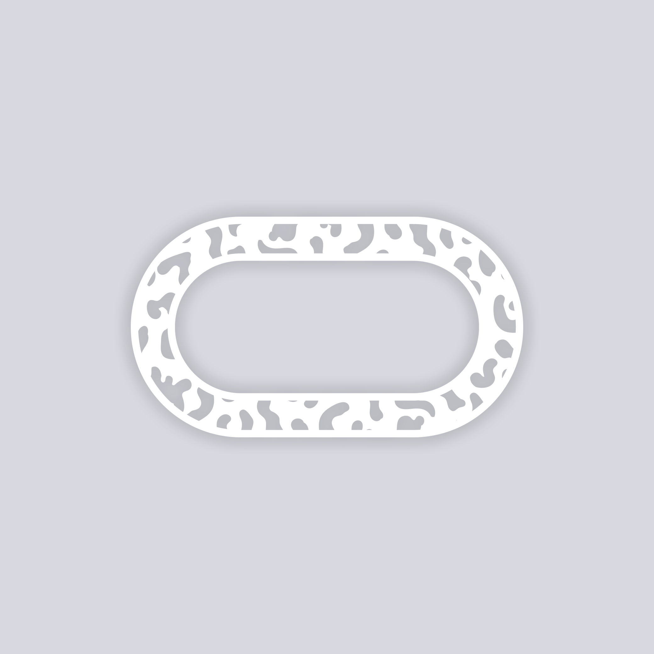 Morph Rounded Rectangle Rim Clay Stencil