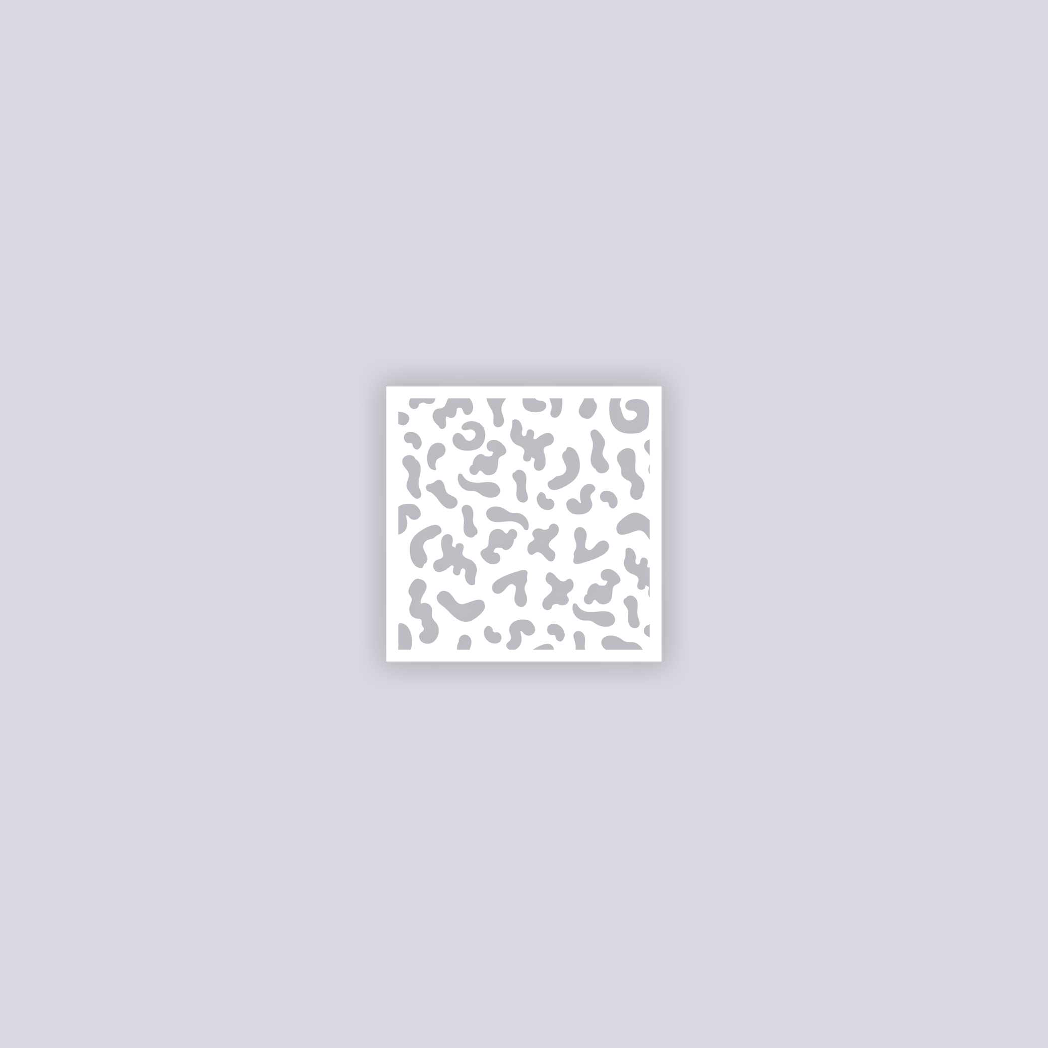 Morph Square Clay Stencil