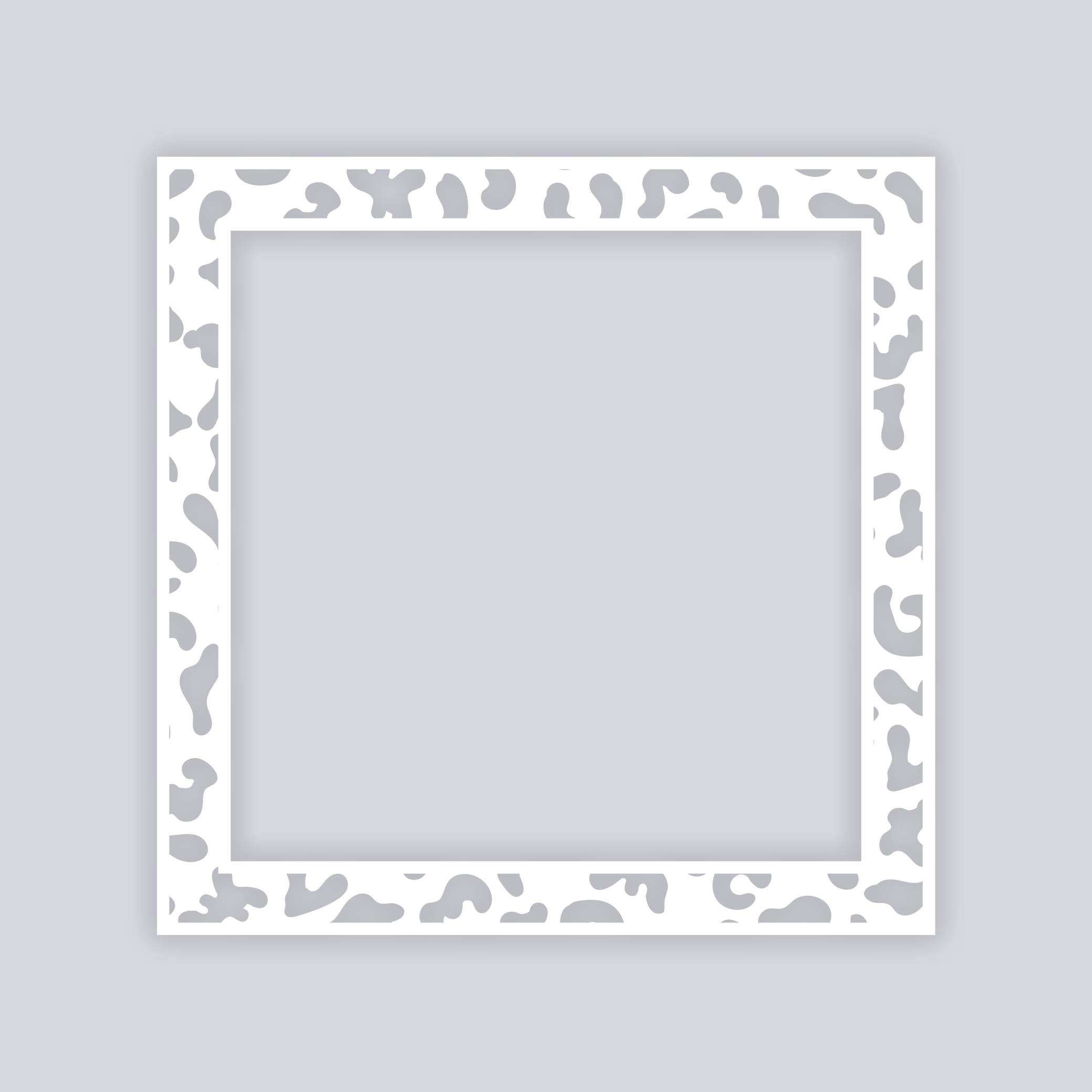 Morph Square Clay Stencil