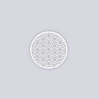 Arches Circle Clay Stencil