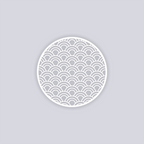 Arches Circle Clay Stencil