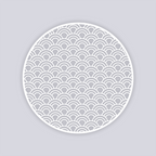 Arches Circle Clay Stencil