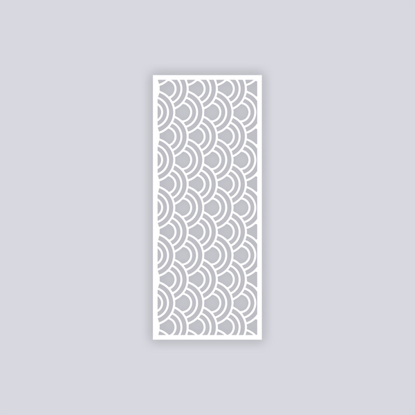 Arches Rectangle Face Clay Stencil