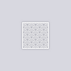 Arches Square Clay Stencil