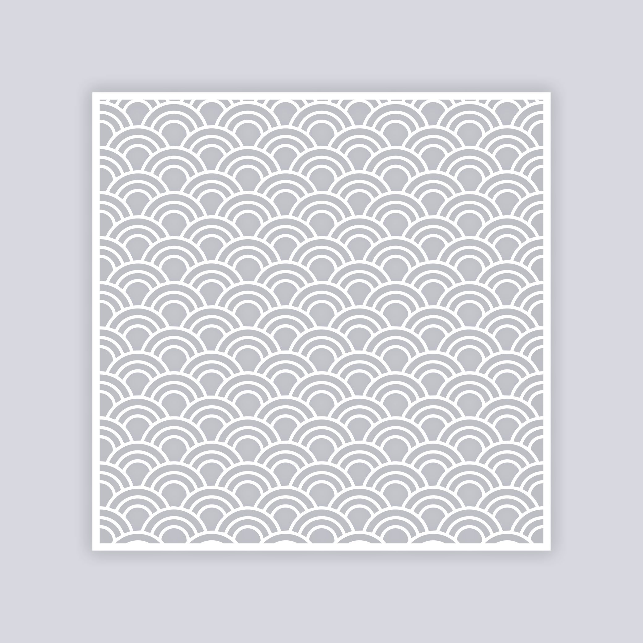 Arches Full Clay Stencil