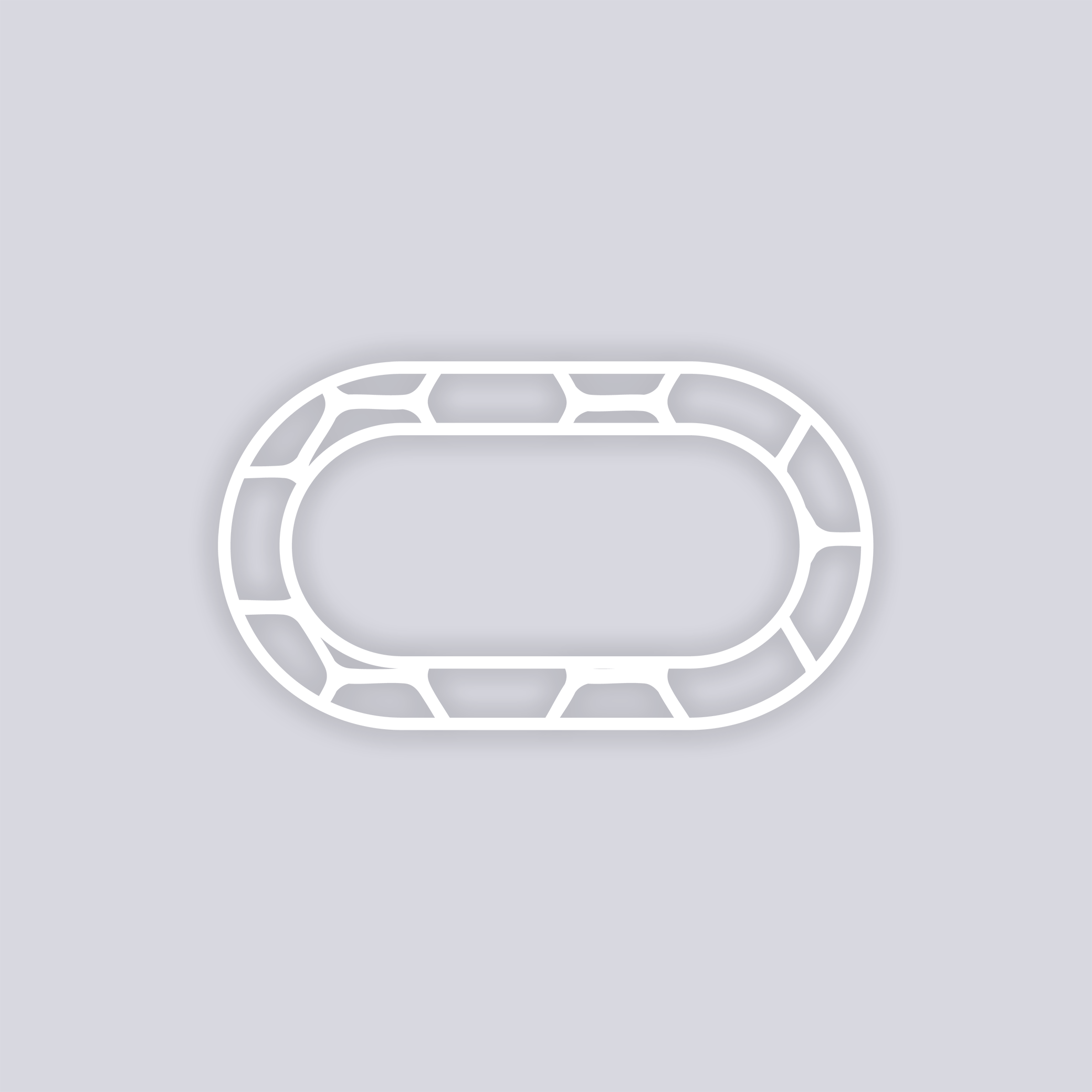 Beehive Rounded Rectangle Rim Clay Stencil